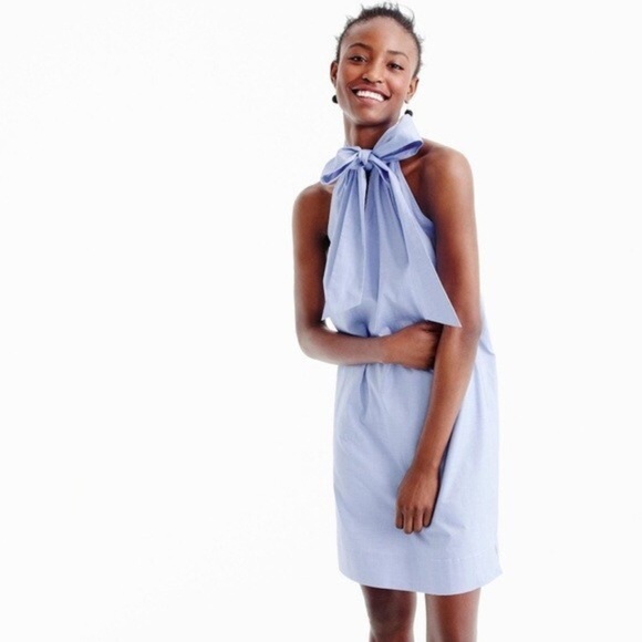 J. Crew Dresses & Skirts - J. Crew Light Blue Bow Dress